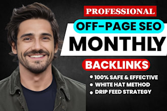 do google ranking by high da link building complete monthly off page SEO