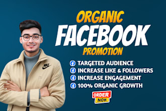 do organic facebook page promotion