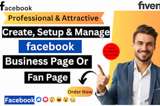 do facebook business page create and setup, social media page setup