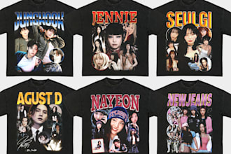 design best kpop custom 90s rap tee vintage bootleg for you