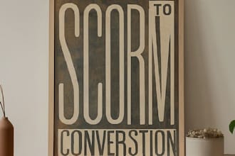 covert PDF, PPT, word and mp4 files to scorm content
