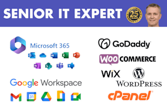 be your IT administrator for m365 or google workspace