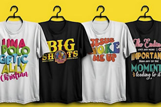do retro wavy vintage t shirt design for amazon within 4 hours
