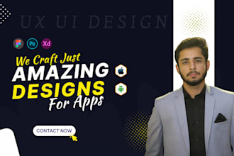 design mvp mobile app UI UX for ios and android in figma