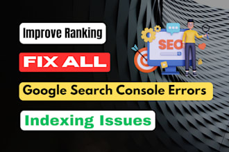 fix google search console errors with seo indexing issues