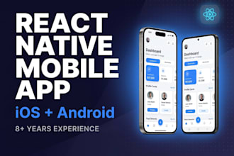 expert custom react native developer for IOS and android app