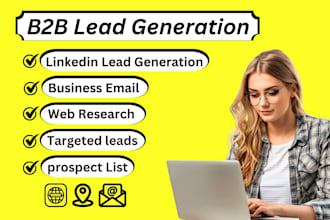 do b2b lead generation or find prospect business email list