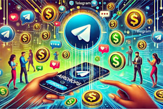 grow telegram channel to one millionusa real active subscribers,crypto promotion