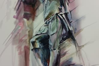 create interior illustrations of sculptures
