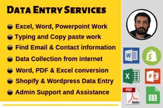 do professional website designing and typing documents