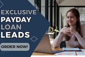 generate payday loan leads business loan leads mca, payday loan landing page