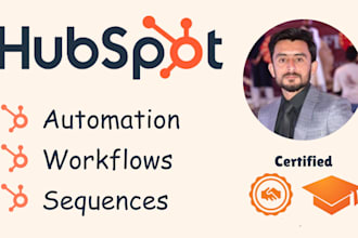 plan and setup hubspot workflows and automations