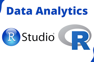 provide data analysis using r studio