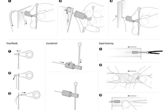 do vector line art instruction manual, user guide, product manual