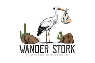 create hand drawn, vintage logo design and illustrations