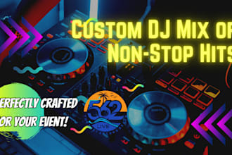 create a custom dj mix of non stop hits