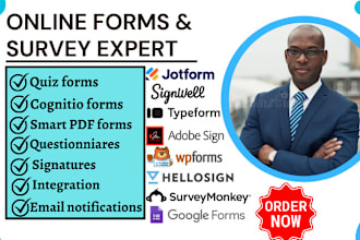 setup jotform typeform signwell wpforms hellosign surveymonkey