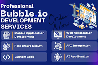 be bubble io developer, develop or fix web app in 1 day