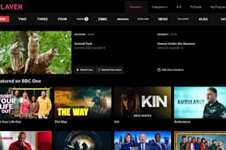 develop a professional iptv, vod, ott platform app,samsung TV and payment gatway