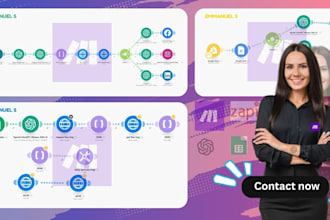 build and fix make com workflow using make com made com and n8n automation tools