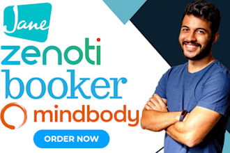 clinic salon spa CRM software expert on jane app, zenoti, booker, mindbody