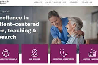 home care website senior care elderly care website assisted living website