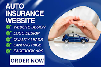 design auto insurance logo auto insurance website car insurance leads