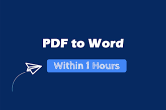 convert simple PDF or scanned to word or word to PDF