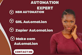 ghl n8n make com automation airtable notion asana monday com ai agent workflows