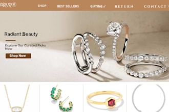 design jewelry shopify store jewelry store jewelry website fashion website