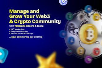 manage and moderate your discord and telegram community