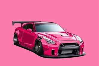 design a custom vehicle wrap, cars, pickups, trailers, etc