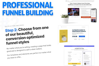 do landing page or sales funnel, membership, website in optimizepress 3,