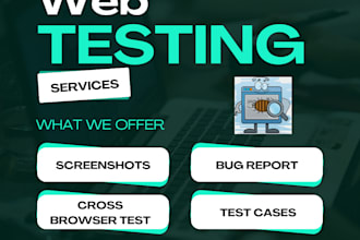rigorously test your software, website, webapp or api with expert manual testing