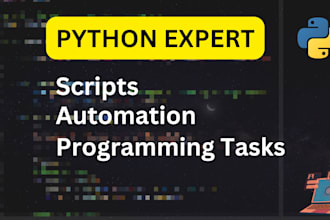 help in python tasks, scripts, do assignments and debug code