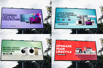create professional billboards, yard signs, signage, signboards, and banner