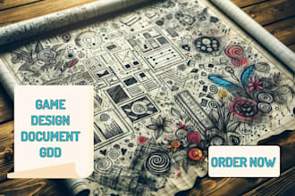 expert game design document gdd creation service
