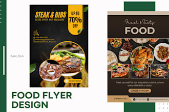 do professional flyer design for events, clubs, and restaurants