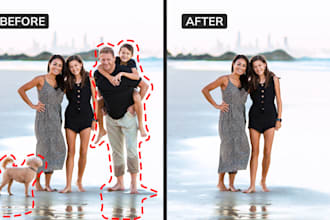 flawlessly remove unwanted objects or people from your photo