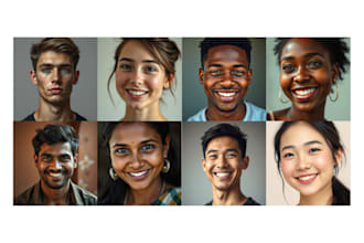 generate a hyper realistic profile picture portrait using ai