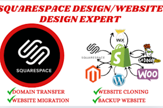 website migration squarespace website domain transfer godaddy magento to shopify