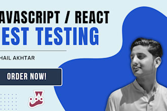 perform jest testing for your javascript or react applications