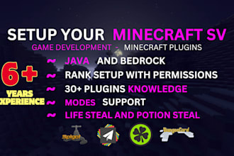 make optimized minecraft servers