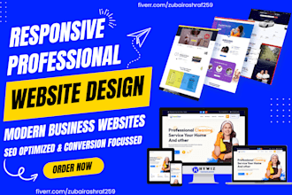 do super professional responsive wordpress business website design development