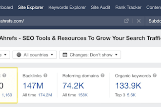 increase domain rating DR 70 ahrefs moz authority da