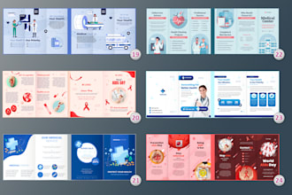 make medical, clinical, dental, home care, healthcare brochure or flyers