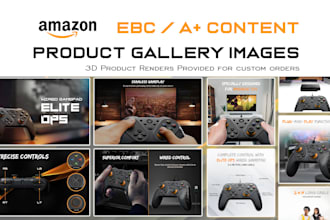 design amazon listing and ebc content that sells