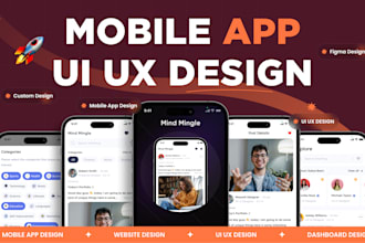 do mobile app ui ux design or mobile app design in figma