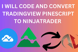 code and convert tradingview pinescript to ninjatrader