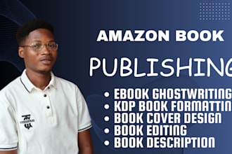 publish your book and kindle on amazon kdp in all format
